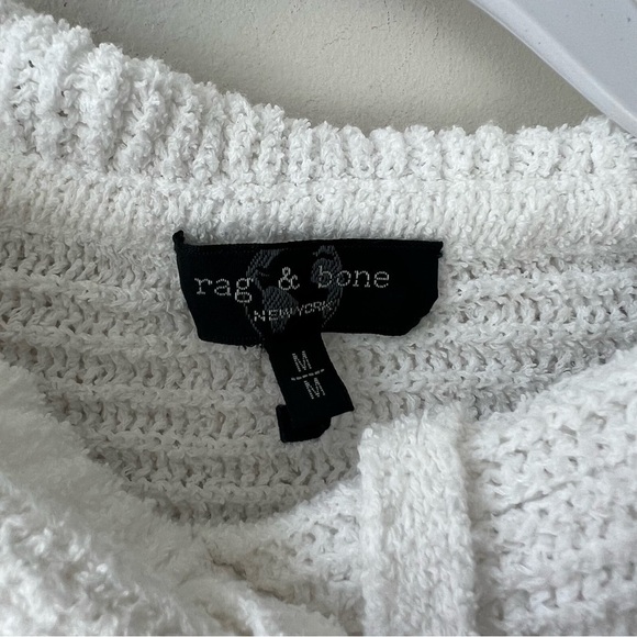 rag & bone Sunny Cotton Relaxed Fit Sweater Hoodie - Picture 4 of 6